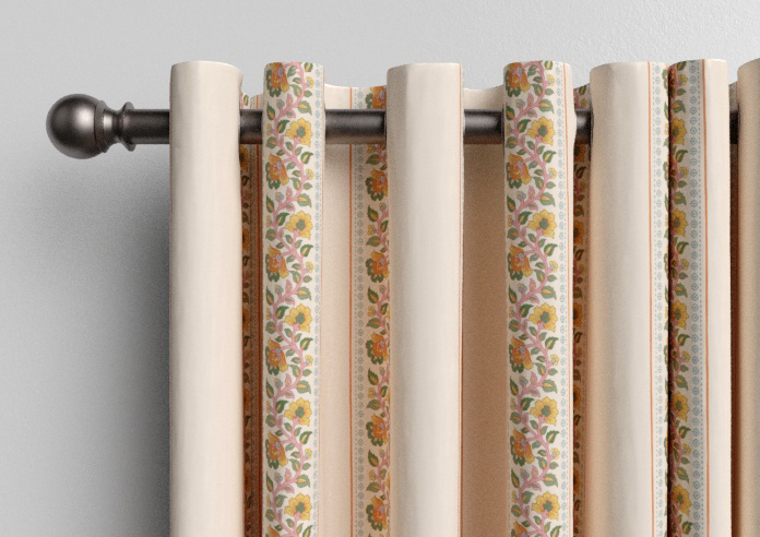 Petal & Block Bethea, Marigold - Made to Measure Curtains - Image 12